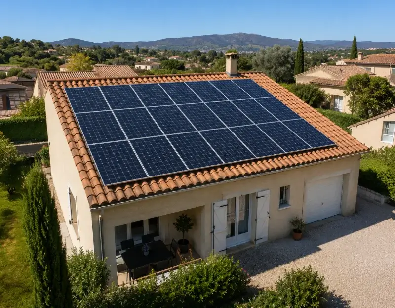 Prime à l'autoconsommation panneaux solaires Montfrin — aide financière de l'État